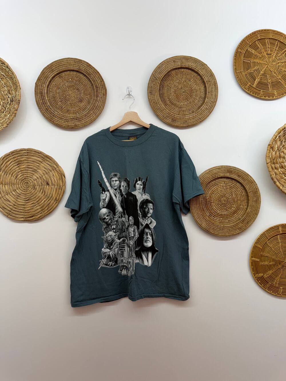 Vintage 90s 1995 Star Wars Graphic Tee T-Shirt Mens XL